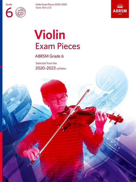 ABRSM: Violin Exam Pieces Grade 6 2020-2023 (Book/CD)