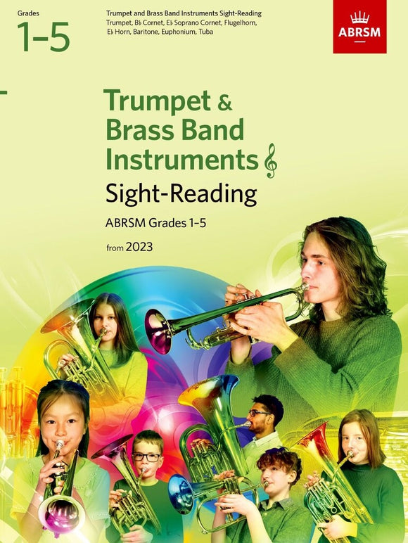 ABRSM: Sight-Reading For Trumpet And Brass Band Instruments Grades 1-5 From 2023