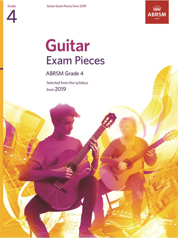 ABRSM: Guitar Exam Pieces From 2019 Grade 4 (Book Only)