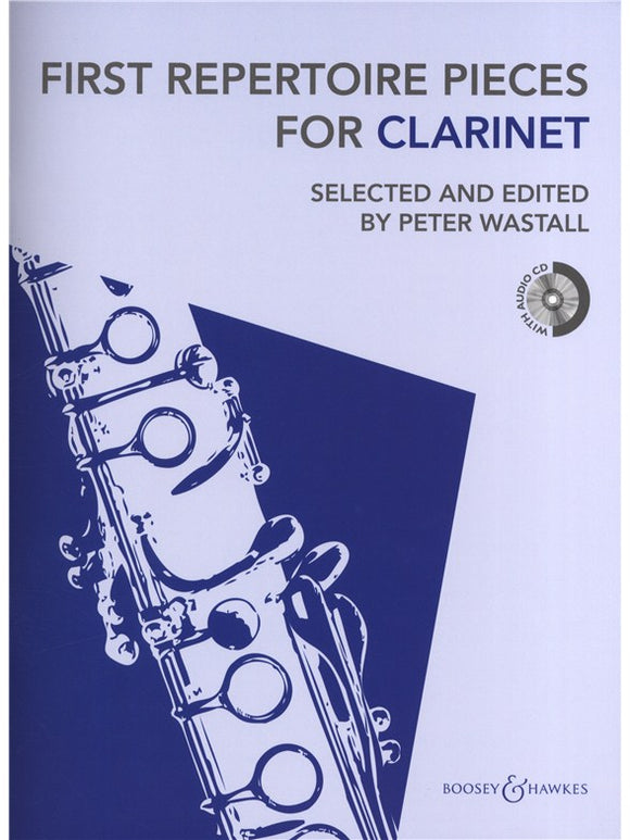 First Repertoire Pieces For Clarinet - Piano Accompaniment (Book/CD)