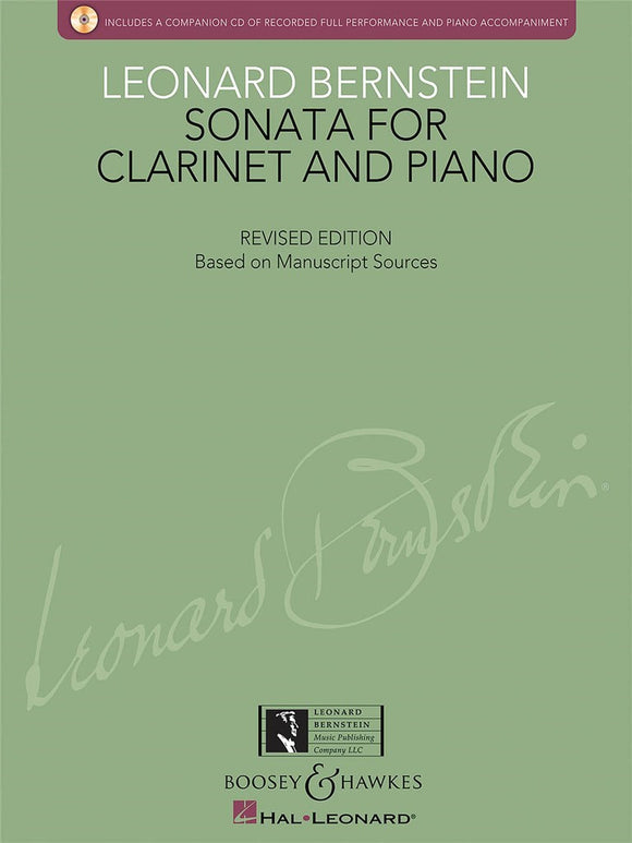 Leonard Bernstein: Sonata For Clarinet And Piano Revised Edition