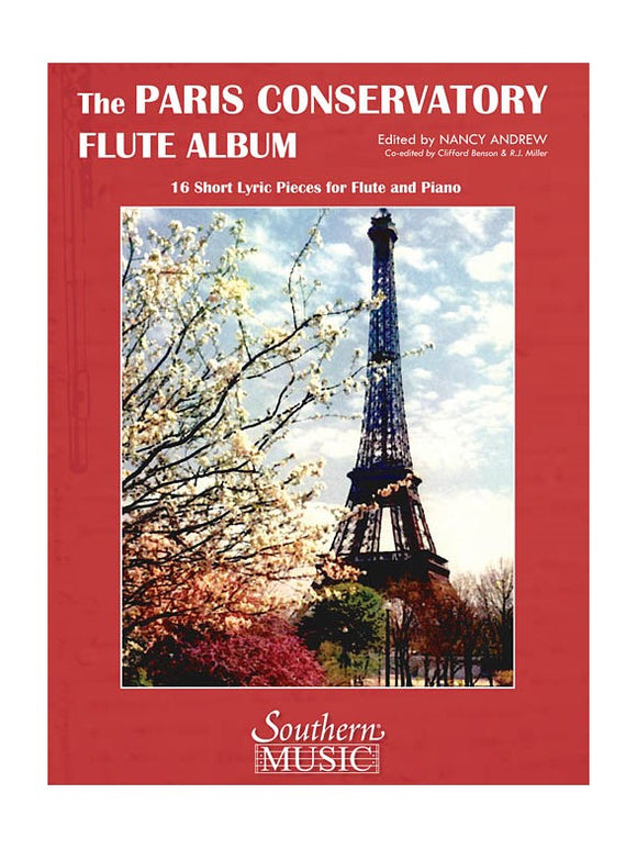 The Paris Conservatory Flute Album: 16 Short Lyric Pieces For Flute And Piano