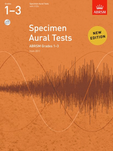 ABRSM: Specimen Aural Tests  Grades 1-3 (Book/2 CDs)