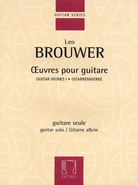 Leo Brouwer: Guitar Works - Guitar Solo