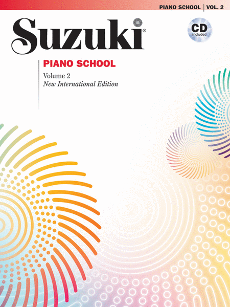 Suzuki Piano School New International Edition Piano - Volume 2 (Book/CD)