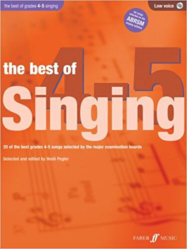 The Best Of Singing: Grades 4-5 Low Voice (Book/CD)