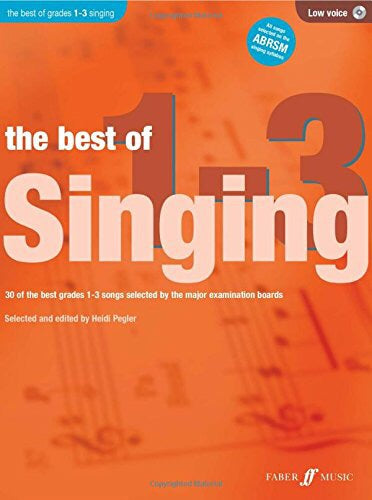 The Best Of Singing: Grades 1-3 Low Voice (Book/CD)
