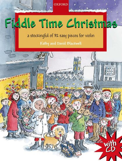Kathy And David Blackwell: Fiddle Time Christmas (Book/CD)