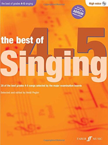 The Best Of Singing: Grades 4-5 High Voice (Book/CD)