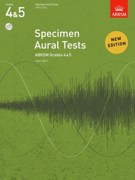 ABRSM: Specimen Aural Tests  Grades 4-5 (Book/2 CDs)