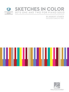 Robert Starer: Sketches in Color Sets One And Two for Piano Solo