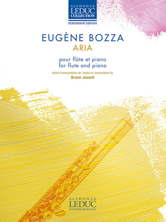 Eugene Bozza: Aria Flute And Accomp.