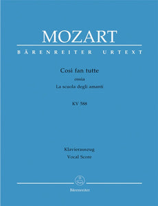 Wolfgang Amadeus Mozart: Cosi Fan Tutte KV 588