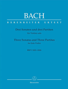 Johann Sebastian Bach: Three Sonatas And Three Partitas For Solo Violin