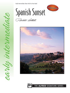 Randall Hartsell: Spanish Sunset For Right Hand Alone