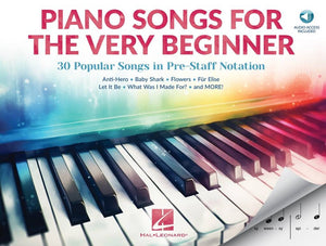 Piano Songs For The Very Beginner Piano Solo