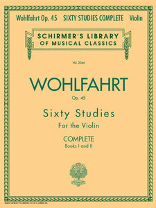 Franz Wohlfahrt: 60 Studies Op. 45 Complete Books 1 And 2