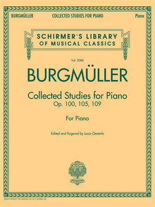 Friedrich Burgmuller: Collected Studies Op. 100/105/109 Piano Solo