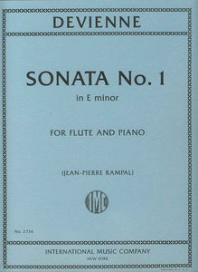 Francoise Devienne: Sonata IN E Minor NO. 1 Flute And Piano