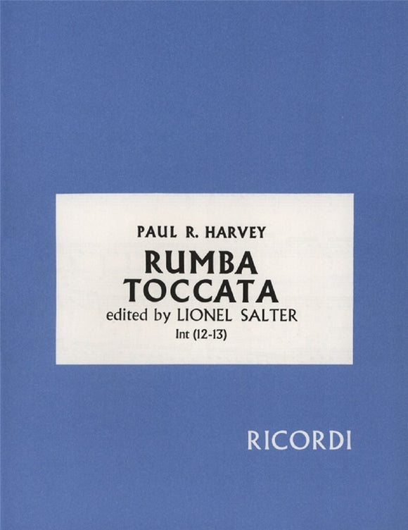 P. Harwey: Rumba Toccata Piano Solo
