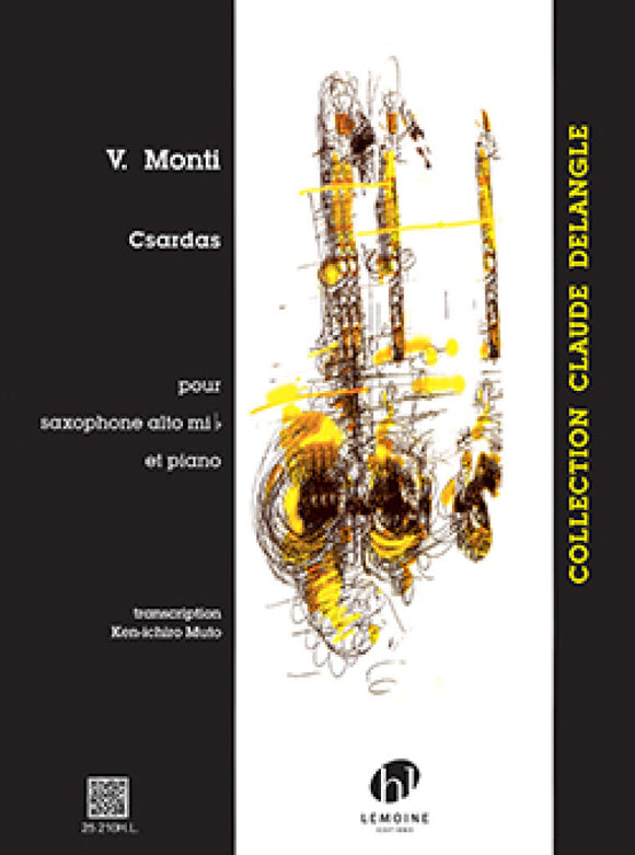 Vittorio Monti: Csardas Alto Saxophone And Accomp.