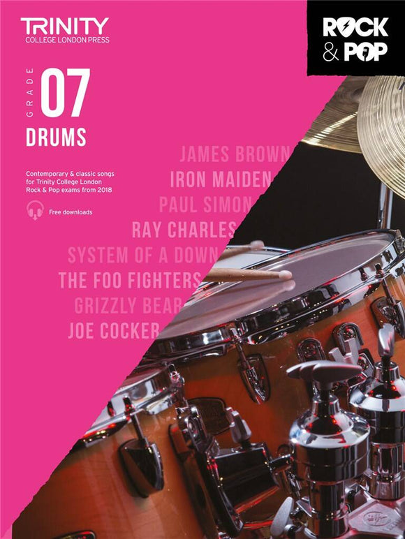 Trinity College London: Trinity Rock And Pop Drums Grade 7