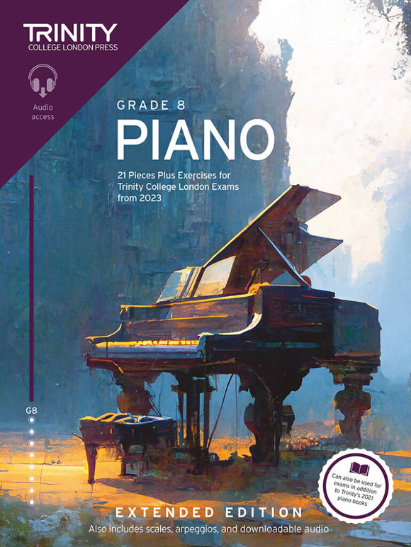Trinity College London: Piano Exam Pieces Plus Exercises 2023 Grade 8