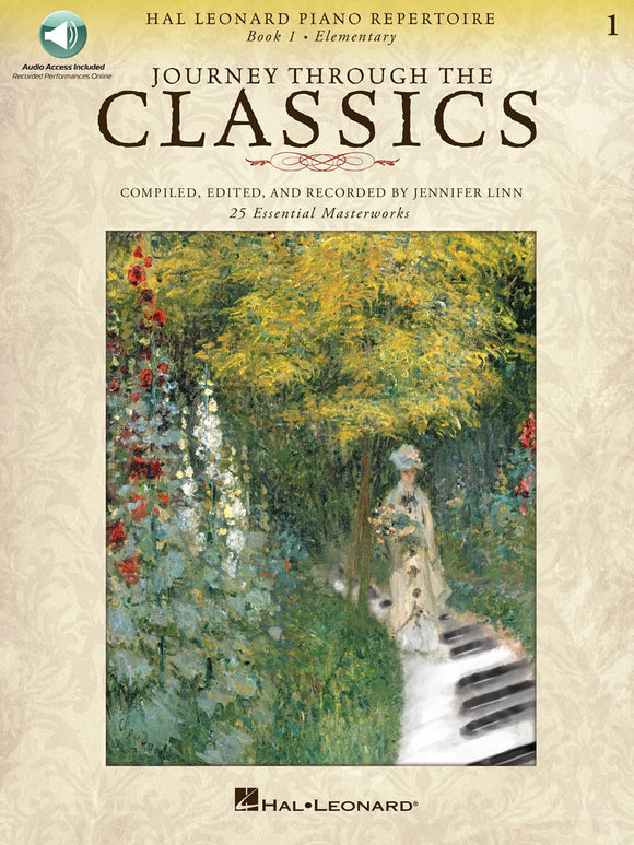 Hal Leonard Piano Repertoire: Journey Through The Classics Book 1 Elementary