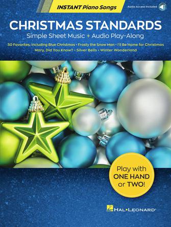 Christmas Standards: Instant Piano Songs Simple Sheet Music And Audio Play-Along