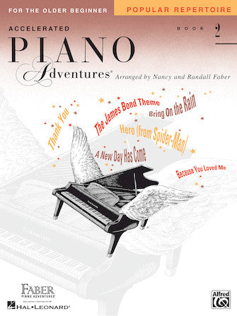 Accelerated Piano Adventures (For The Older Beginner) Popular Repertoire Book 2