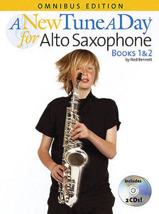 Ned Bennett: A New Tune A Day For Alto Saxophone Books 1&2 (2 CD's)