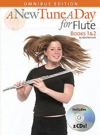 Ned Bennett: A New Tune A Day For Flute Books 1&2 (2 CD's)