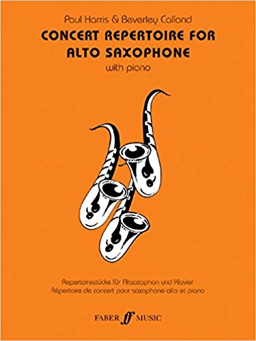 Concert Repertoire For Alto Saxophone