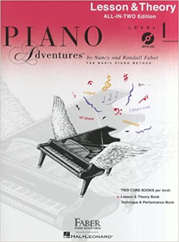 Piano Adventures Lesson & Theory Level 1 All-In-Two Edition (Book Only)