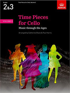 ABRSM: More Time Pieces For Cello Volume 2 (Grades 2-3)