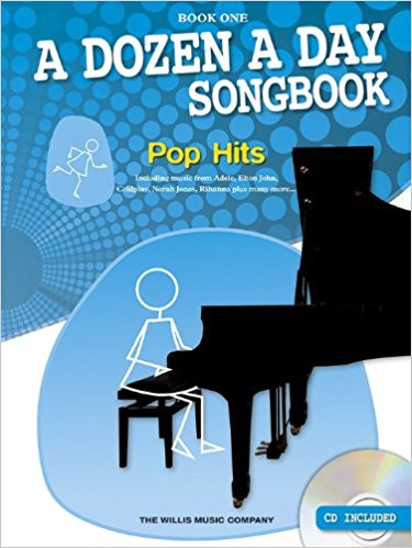 A Dozen A Day: Songbook Piano Pop Hits Book 1 (Book/CD)