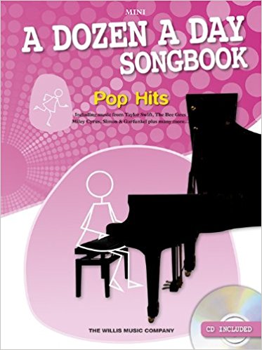 A Dozen A Day: Songbook Piano Pop Hits Mini (Book/CD)