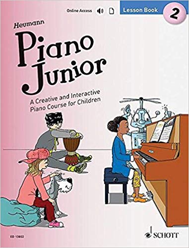 Hans-Günter Heumann: Piano Junior - Lesson Book 2 (Book/Online Media)