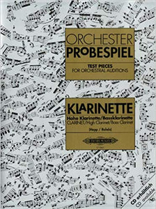 Test Pieces For Orchestral Auditions Clarinet Book