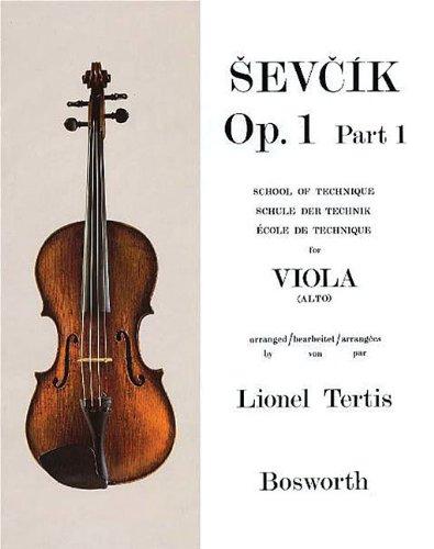 Otakar Sevcik: Viola Studies School Of Technique Part 1