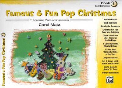 Famous And Fun Pop Christmas Book 1