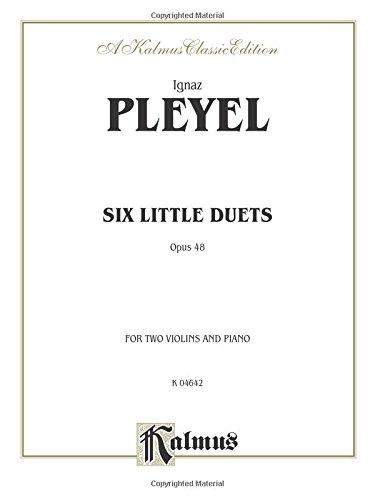 Ignaz Pleyel: Six Little Duets Op. 48
