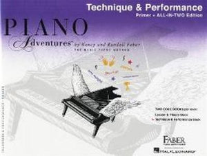 Piano Adventures Technique & Performance Primer Level All-In-Two Edition