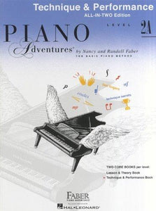 Piano Adventures Technique & Performance Level 2A All-In-Two Edition