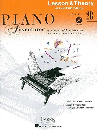 Piano Adventures Lesson & Theory Level 2B All-In-Two Edition (Book/CD)