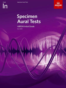 Specimen Aural Tests Initial Grade Various Instruments (From 2020)