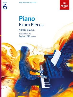 ABRSM: Piano Exam Pieces 2021-2022  Grade 6 (Book Only)