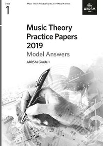 ABRSM: Music Theory Practice Papers 2019 Model Answers Grade 1