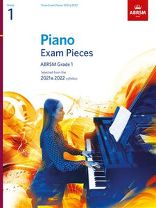 ABRSM: Piano Exam Pieces 2021-2022  Grade 1 ( Book Only)