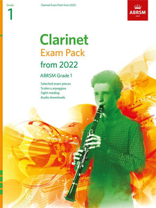 ABRSM: Clarinet Exam Pack  From 2022 Grade 1